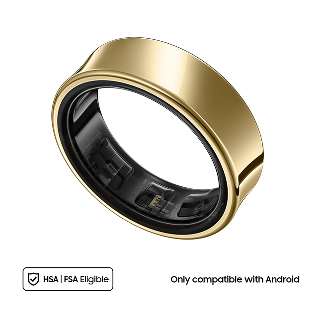 Samsung Galaxy Ring - Gold  (Product view 1)