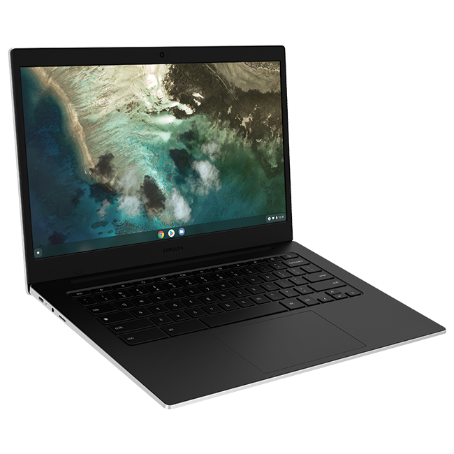 Samsung Galaxy Chromebook Go - Silver  (Product view 3)