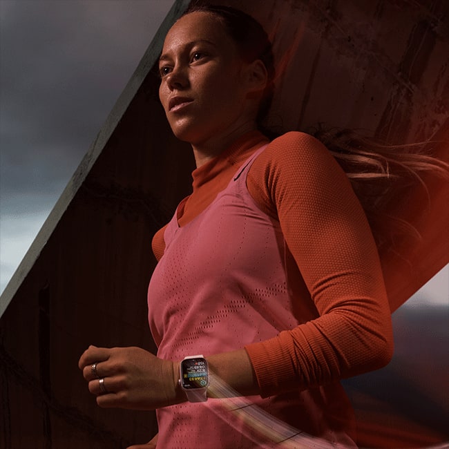 Apple Watch Series 9 41mm - Pink Aluminum Light Sport S-M  (Product view 6)