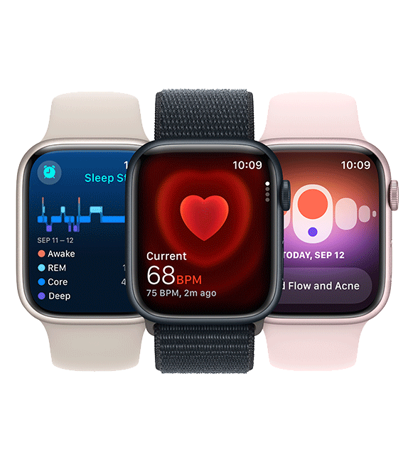 Apple Watch Series 9 41mm - Pink Aluminum Light Sport S-M  (Product view 8)