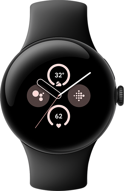 Google Pixel Watch 2 41mm - Matte Black  (Product view 1)