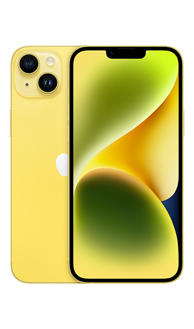 Apple iPhone 14 Plus - Yellow  (Product view 1)