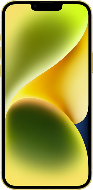 Apple iPhone 14 Plus - Yellow  (Product view 2)