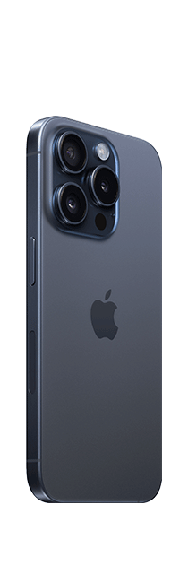 Apple iPhone 15 Pro - Blue Titanium  (Product view 3)