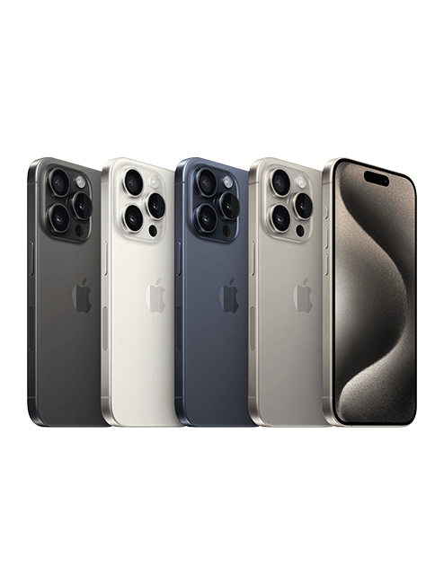 Apple iPhone 15 Pro - Blue Titanium  (Product view 6)