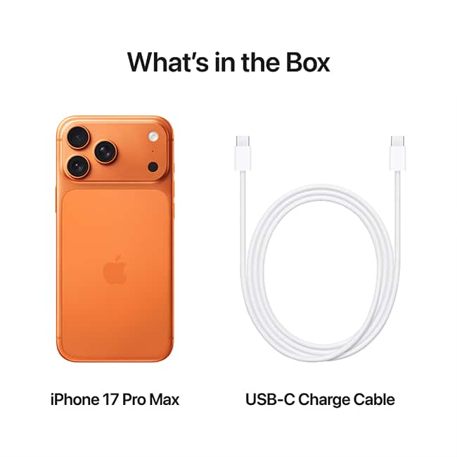 Apple iPhone 17 Pro Max - Cosmic Orange  (Product view 8)