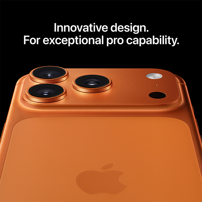 Apple iPhone 17 Pro - Cosmic Orange  (Product view 5)