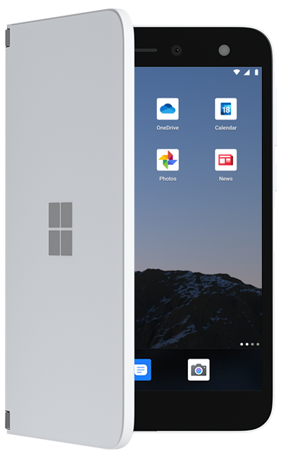 Microsoft Surface Duo - Glacier  (Product view 3)