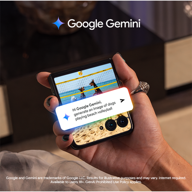 Motorola razr ultra - 2025 - PANTONE Rio Red  (Product view 7)