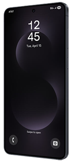 Samsung Galaxy S25 Edge - Titanium Jetblack  (Product view 3)