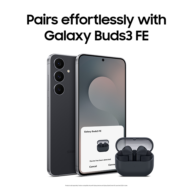 Samsung Galaxy S25 FE - Jetblack  (Product view 6)