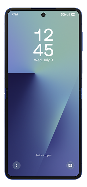 Samsung Galaxy Z Flip7 - Blue Shadow  (Product view 3)