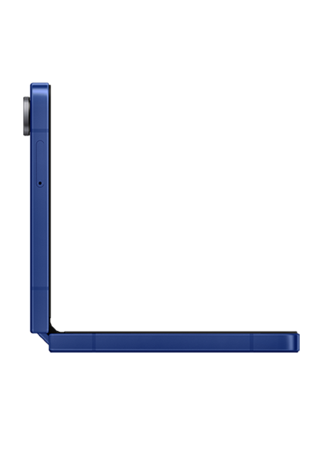 Samsung Galaxy Z Flip7 - Blue Shadow  (Product view 4)