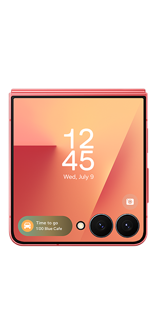 Samsung Galaxy Z Flip7 - Coralred  (Product view 2)