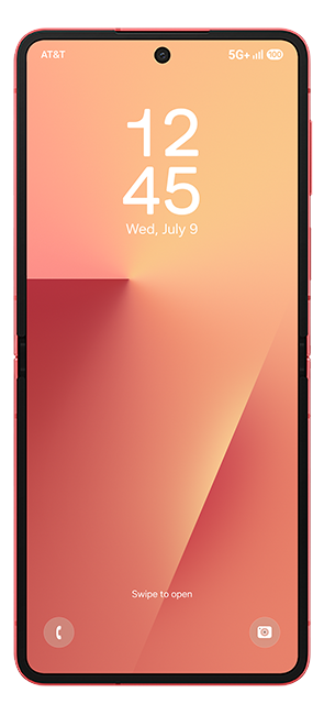 Samsung Galaxy Z Flip7 - Coralred  (Product view 3)