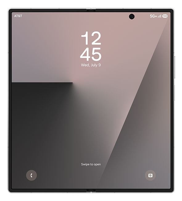 Samsung Galaxy Z Fold7 - Silver Shadow  (Product view 2)