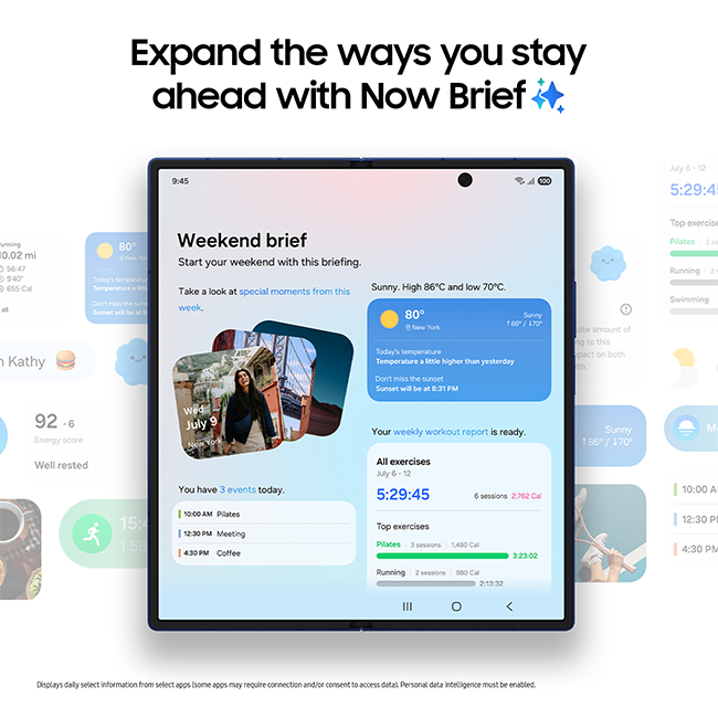 Samsung Galaxy Z Fold7 - Silver Shadow  (Product view 8)