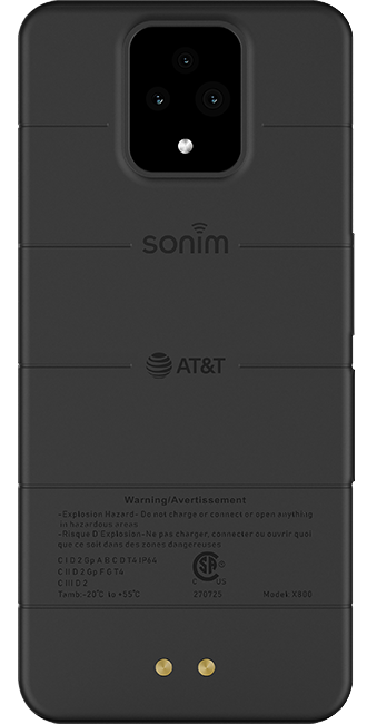 Sonim XP Pro - Black  (Product view 3)