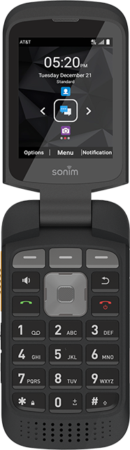 Sonim XP3plus - AT&T PREPAID - Black  (Product view 1)