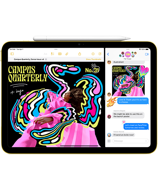 Apple iPad (A16) 2025 - Silver  (Product view 4)