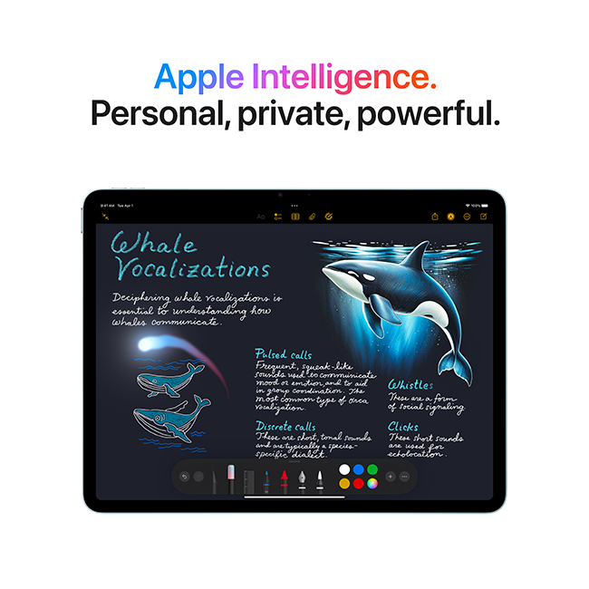 Apple iPad Air 11-inch (M3) 2025 - Blue  (Product view 5)