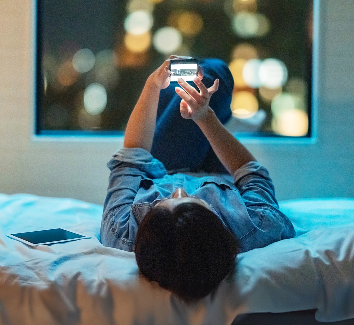 Women watching mobile