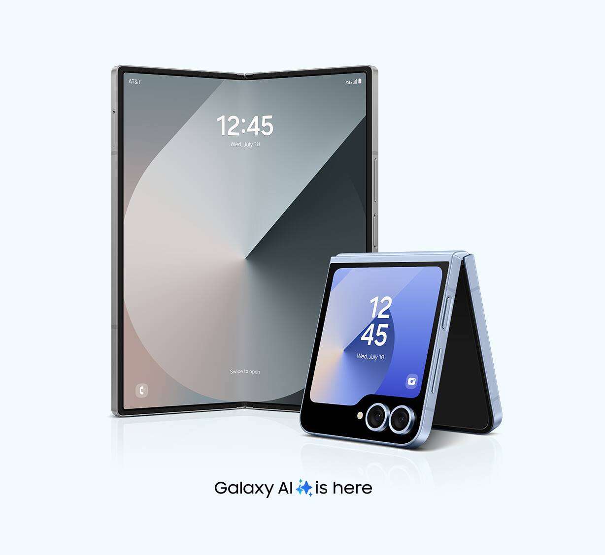 Samsung Galaxy flip and fold Series